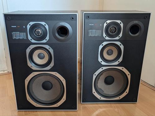 Philips 22AN484 / 484 3-weg, Audio, Tv en Foto, Luidsprekers, Gebruikt, Front, Rear of Stereo speakers, Philips, Ophalen