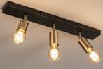 plafondlamp 50cm spots goud zwart keuken bank hoekbank lamp, Huis en Inrichting, Lampen | Spots, Nieuw, Led, Ophalen of Verzenden