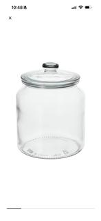 Ikea voorraadpotten, Huis en Inrichting, Ophalen, Zo goed als nieuw, Glas, Pot, Bus of Blik