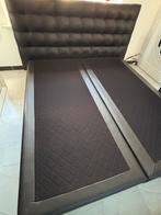 Boxspringbed, Ophalen of Verzenden, Zo goed als nieuw, Wit, Minder dan 100 cm
