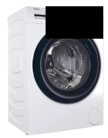 Haier wasmachine met klein defect deur sluiting klikt open  beschikbaar voor biedingen