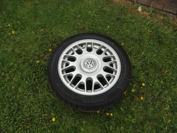 Volkswagen Golf 1,2,3  BBS alu velgen met zomerbanden 15inch beschikbaar voor biedingen