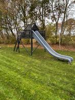 Speelhuisje met glijbaan, Kinderen en Baby's, Speelgoed | Buiten | Speeltoestellen, Ophalen, Gebruikt, Glijbaan