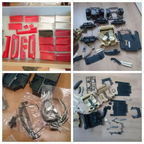Reserveonderdelen Ferrari Testarossa en F40 1/8 Pocher 1/8 s, Hobby en Vrije tijd, Modelauto's | 1:5 tot 1:12, Zo goed als nieuw