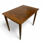 Vintage palissander teakfineer salontafel uit de jaren, Gebruikt, 100 tot 150 cm, 50 tot 75 cm, ?