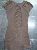 Jurk maat 158 - 164 trui jurk bruin, H&M., Meisje, Ophalen of Verzenden, Zo goed als nieuw, Jurk of Rok
