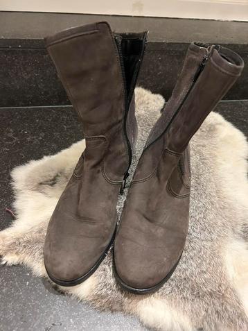 Gabor suede laarsjes maat 5,5 is 38 bruin suede beschikbaar voor biedingen