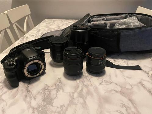 Sony A65 24MP, Audio, Tv en Foto, Fotocamera's Digitaal, Zo goed als nieuw, Spiegelreflex, Sony, 8 keer of meer, Ophalen of Verzenden