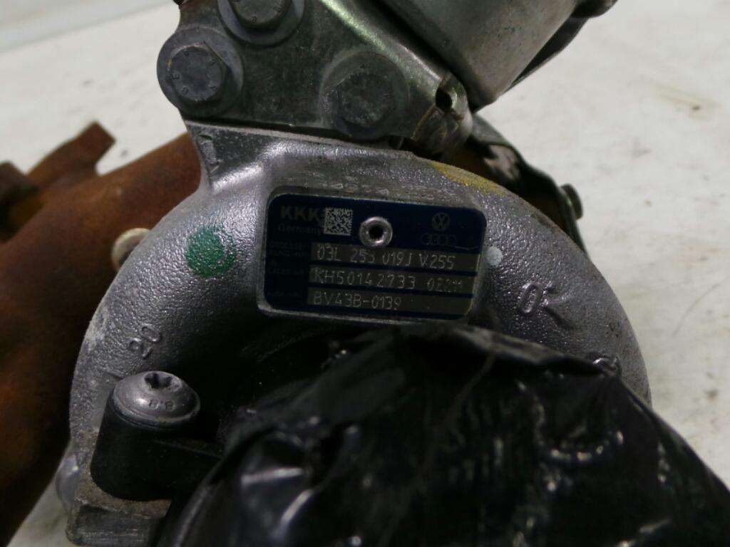 VOLKSWAGEN GOLF TRENDLINE TURBO 03L253019J 2009, Auto-onderdelen, Motor en Toebehoren, Gebruikt, ARN erkend, Stiba lid, Erkend duurzaam