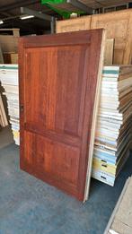 3 stuks hardhouten schuifdeur 201x122cm, Antiek en Kunst, Ophalen