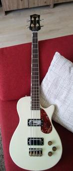 Gretsch Streamliner Jet Club Bass Vintage White ZGAN met buz, Muziek en Instrumenten, Snaarinstrumenten | Gitaren | Bas, Ophalen of Verzenden