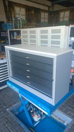 Nette metalen gereedschapladen werkbank onderkasten, 100 tot 150 cm, R, Ophalen of Verzenden, Zo goed als nieuw