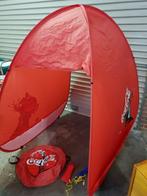 Strandtent opvouwbaar in tas Coca Cola, Ophalen of Verzenden, 'T Olde Gre-j, Info@toldegrej.nl, Endepoelstraat 20f Didam