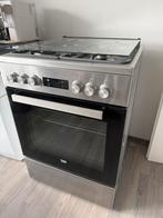 Fornuis Beko, Witgoed en Apparatuur, Fornuizen, Ophalen, 4 kookzones, Zo goed als nieuw, Gas