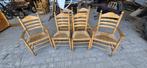 Eetkamerstoelen, Ophalen, Gebruikt, Bruin, Vijf, Zes of meer stoelen