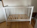 Ledikant staal wit, Kinderen en Baby's, Babywiegjes en Ledikanten, Ophalen, Gebruikt, Ledikant