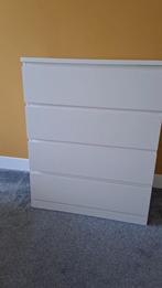 Ladekasten- chest of 4 drawers Malm 100x80x48/ 50 eur, Huis en Inrichting, Kasten | Ladekasten, Ophalen, 50 tot 100 cm, Zo goed als nieuw