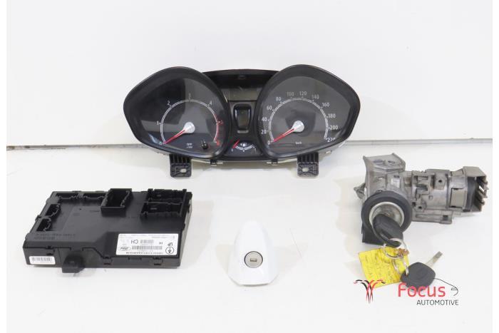 Kontaktslot + computer van een Ford Fiesta, Auto-onderdelen, Overige Auto-onderdelen, Ford, Gebruikt, Ophalen of Verzenden