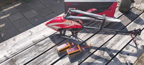 OMPhobby m4 magenta pnp met 2 accus en nexus, Hobby en Vrije tijd, Modelbouw | Radiografisch | Helikopters en Quadcopters, Zo goed als nieuw