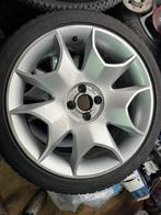 Lancia Delta 3 Velgen met Banden 225/40 R18, Auto-onderdelen, Banden en Velgen, 18 inch, Gebruikt, Banden en Velgen, Ophalen of Verzenden