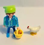 Playmobil 70030, Boerin met kip., Ophalen of Verzenden, Gebruikt, Complete set