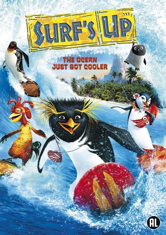Surf'S Up, Cd's en Dvd's, Dvd's | Tekenfilms en Animatie, Nieuw in verpakking, Amerikaans, Alle leeftijden, Ophalen of Verzenden