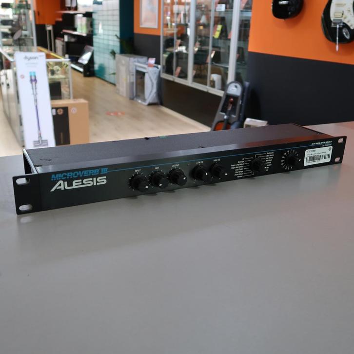 Alesis MicroVerb III Digital Reverb and Delay | Nette Staat, Audio, Tv en Foto, Professionele Audio-, Tv- en Video-apparatuur