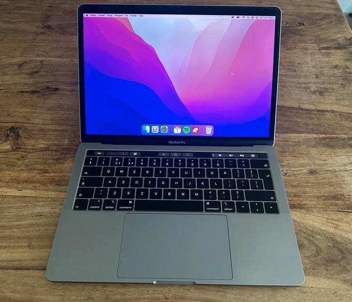 MacBook Pro 2019 - 13.3” - 16GB RAM/256GB SSD - SpaceGrey, Computers en Software, Apple Macbooks, Zo goed als nieuw, MacBook Pro