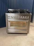 Majestic Boretti Fornuis met Gasoven, Witgoed en Apparatuur, Fornuizen, Ophalen, 60 cm of meer, Zo goed als nieuw, Gas