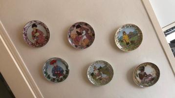 Villeroy & Boch unicef sierborden (6 stuks) beschikbaar voor biedingen