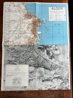 WO2 Amerikaans invasie kaart Algerije Noord - Afrika 1942, Verzenden, Nederland, Boek of Tijdschrift