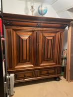 Massief houten kast te koop, Antiek en Kunst, Ophalen