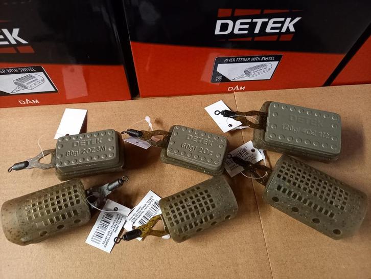RIVIER Korven (60/80/120 grams) Partij 104 stuks....NIEUW!, Watersport en Boten, Hengelsport | Witvissen, Nieuw, Overige typen