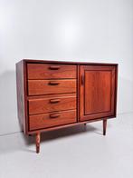 Vintage kastje dressoir tvmeubel teak, Gebruikt, C, 50 tot 100 cm, C