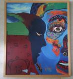 compositie met hoofd vrouw 2004 - Surijiya (Indonesië), Ophalen of Verzenden