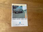Simca 1000 Leaflet, Ophalen of Verzenden, Zo goed als nieuw, Overige merken