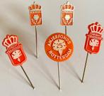 ANJER FONDS - 5 oude speldjes - 1960's, Ophalen of Verzenden, Gebruikt, Merk, Speldje of Pin