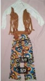 4 dlg Hippie Flower Power outfit mt 122 / 128, Kinderen en Baby's, Nieuw, Jongen of Meisje, Ophalen of Verzenden, 122 t/m 128