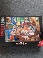 Anatolian poezenpuzzel 😺😺, Ophalen of Verzenden, 500 t/m 1500 stukjes, Zo goed als nieuw