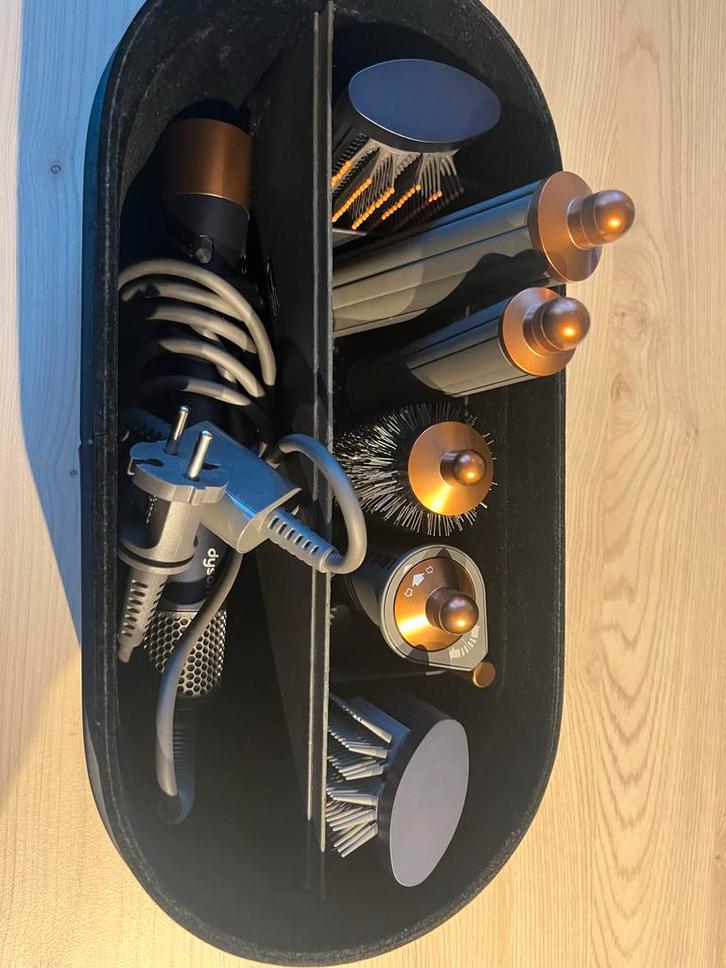 Dyson Airwrap Long Complete - Blauw/Koper zgan, Witgoed en Apparatuur, Persoonlijke-verzorgingsapparatuur, Zo goed als nieuw, Haarverzorging