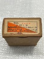 Duits doosje voor 7,92 Hardkern munitie K98 huls hulzen, Verzamelen, Ophalen of Verzenden, Landmacht, Duitsland, Hulzen of Bodemvondsten
