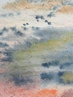 Aquarel Landschap 20e eeuw, Antiek en Kunst, Verzenden