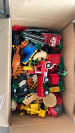 Twee baljen vol duplo inclusief treinbaan, Kinderen en Baby's, Speelgoed | Duplo en Lego, Ophalen, Zo goed als nieuw, Losse stenen