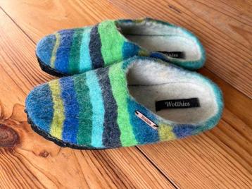 Wolkies Wollen Sloffen / Pantoffels maat 38 beschikbaar voor biedingen