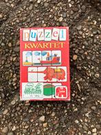 Vintage Puzzel Kwartet - Jumbo Kaartspel, Hobby en Vrije tijd, Gezelschapsspellen | Kaartspellen, Drie of vier spelers, Ophalen of Verzenden