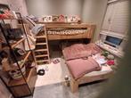 2x Steigerhouten Eenpersoonsbed incl. Lattenbodem, Ophalen