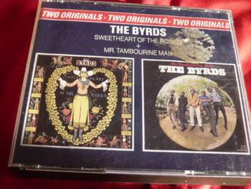 THE BYRDS -2 ALBUMS OP 2CD : SWEETHEART + MR. TAMBOURINE MAN beschikbaar voor biedingen