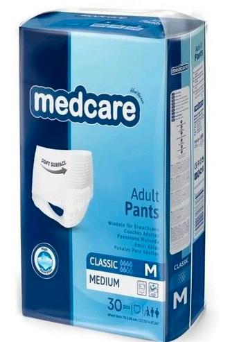 Medcare – Incontinentiebroekjes – Maat M/L/XL – 30 stuks beschikbaar voor biedingen