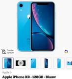 Mooie i Phone xr te koop, Ophalen of Verzenden, Zo goed als nieuw, Blauw, 128 GB