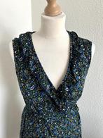 King Louie maat 40 nieuwe wikkeljurk 1711, Kleding | Dames, Maat 38/40 (M), Blauw, Nieuw, Ophalen of Verzenden